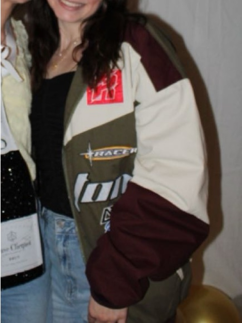 Oversized Racer Bomber Jacket - Picture 5 of 5